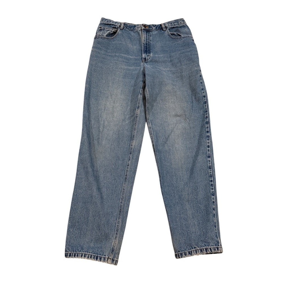 Open‎ Trails Mens Straight Leg Denim Jeans Blue Medium Wash 38x34 Cotton